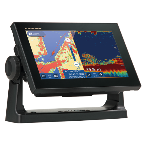 FURUNO GPS/WAAS CHART PLOTTER with CHIRP FISH FINDER Model GP-1971F NEW