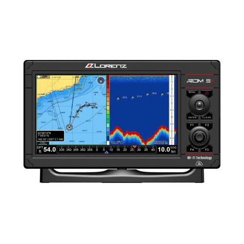 LORENZ Atom 9 multi functional GPS Chart plotter display system