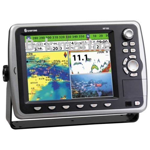 SAMYUNG ENC  NF 100 3 D GPS chart plotter and fish finder