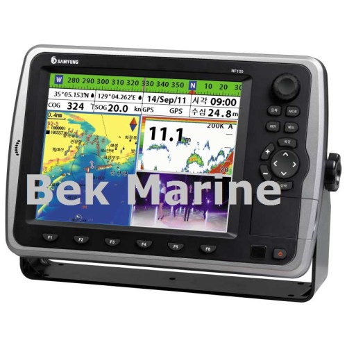 SAMYUNG ENC NF 120 3 D GPS CHART PLOTTER AND FİSH FİNDER