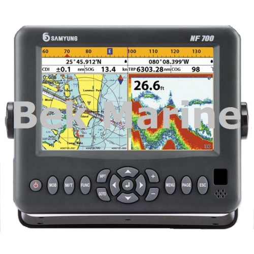 SAMYUNG NF 700 GPS chart plotter and fish finder